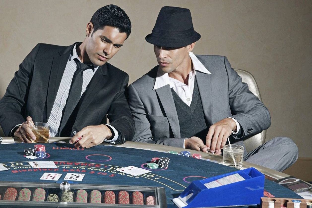 Croupier en action